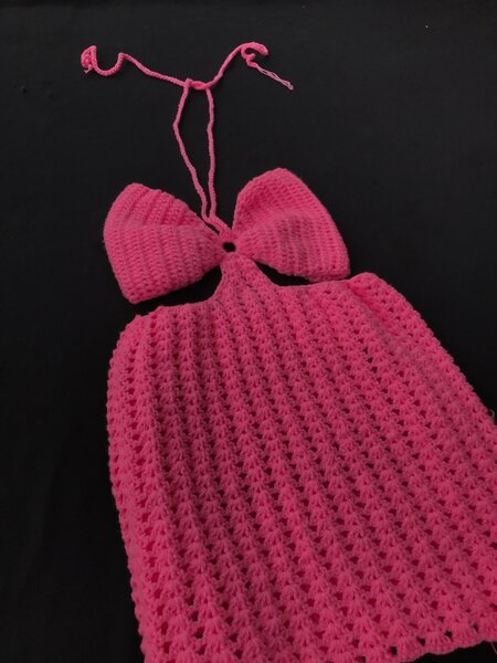 Robe crochet disponible sous commande