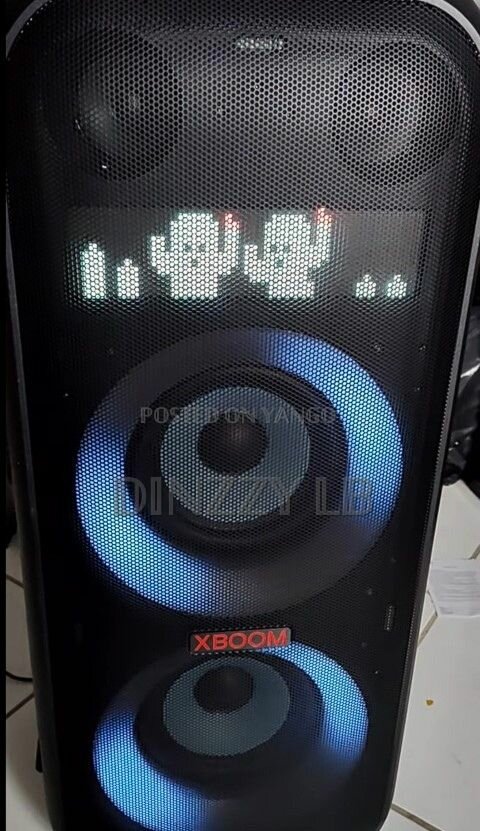 XBOOM XL9T Portable Tower Speaker with Pixel LED Lighting