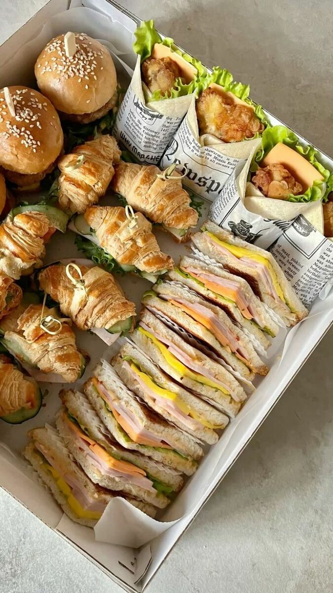 Assortiment de Collations Variées