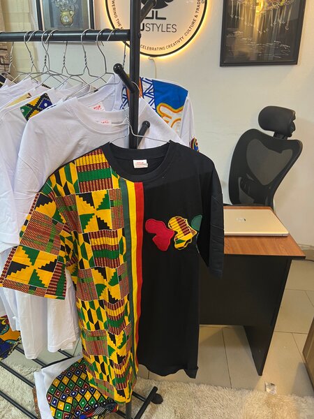 ANKARA DESIGN T SHIRTS