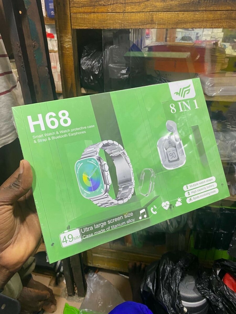 Smartwatch H68 8 en 1