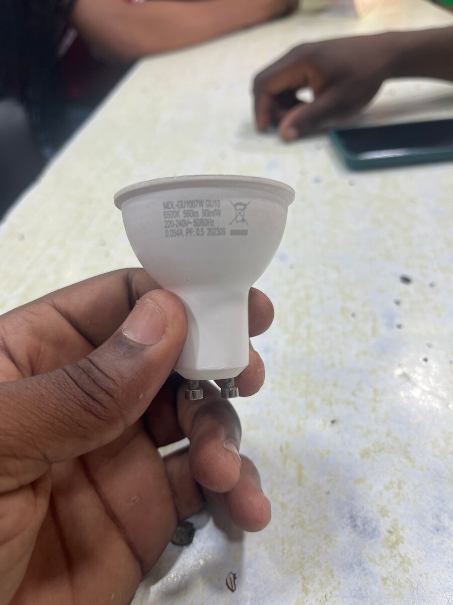 Ampoule LED GU10 5W Blanc