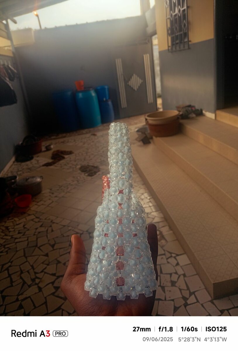 Sac à main perlé fait main