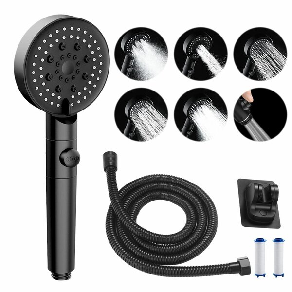 5-Mode High-Pressure Shower Head