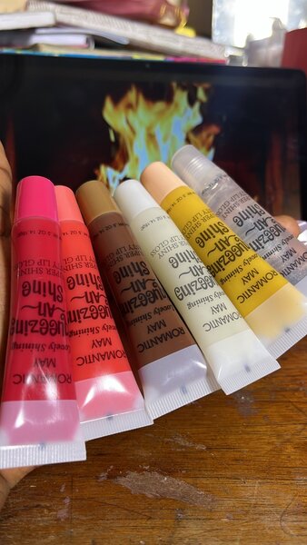 Pack de gloss à lèvres aromatisé