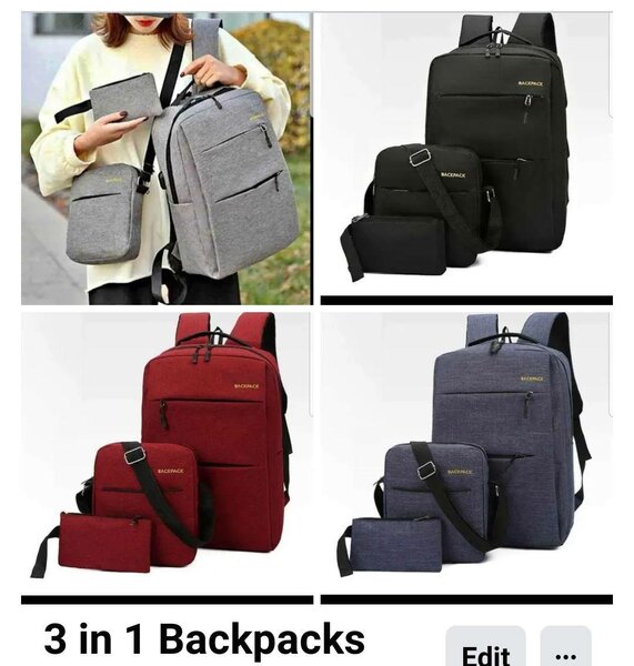 3 in 1 Backpacks
