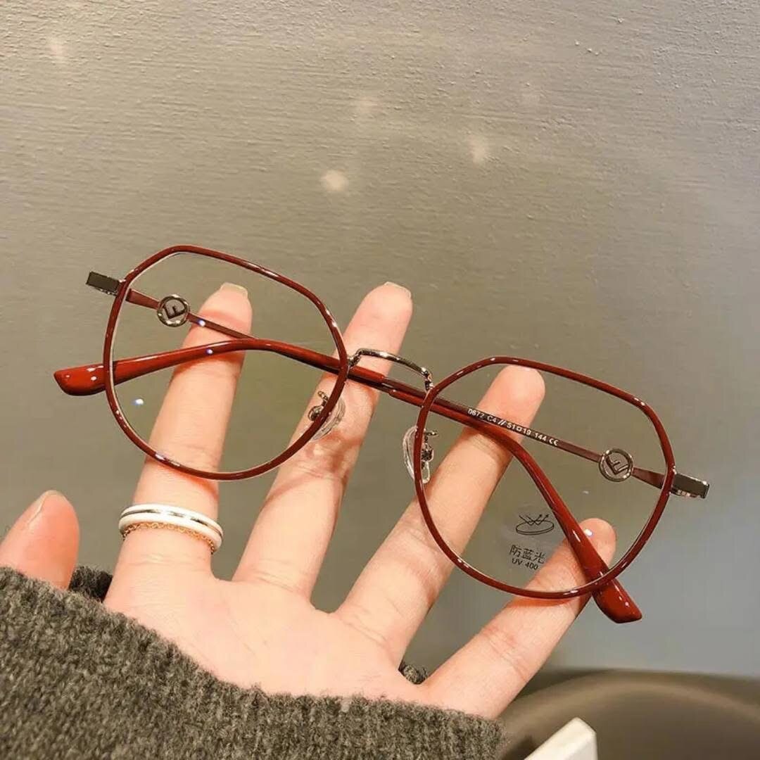 Lunettes Hexagonales Élégantes