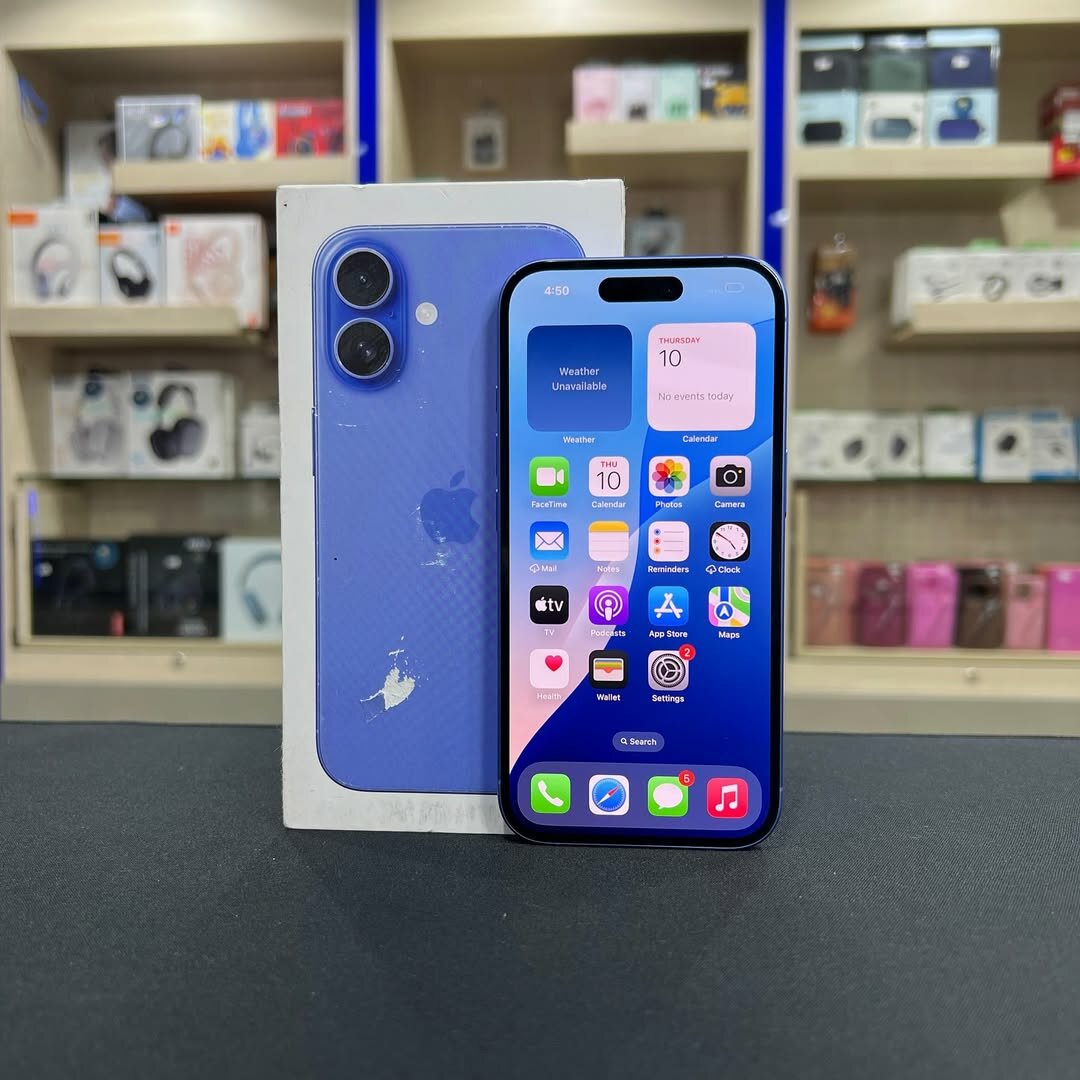 iPhone 16 Bleu Boîte d'origine