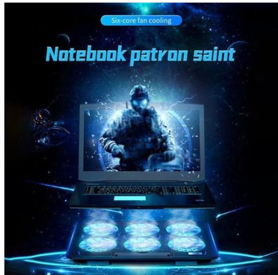 Refroidisseur dordinateur portable noir