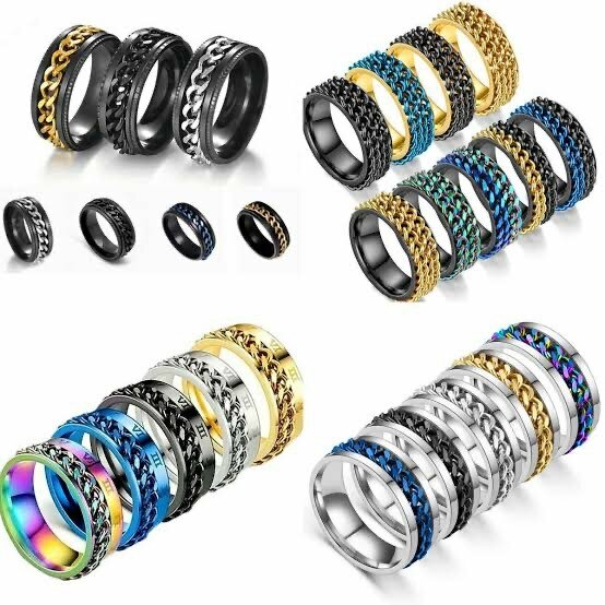 Rotating Spinner Chain Rings