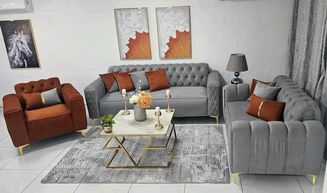 Ensemble Salon Moderne Élégant