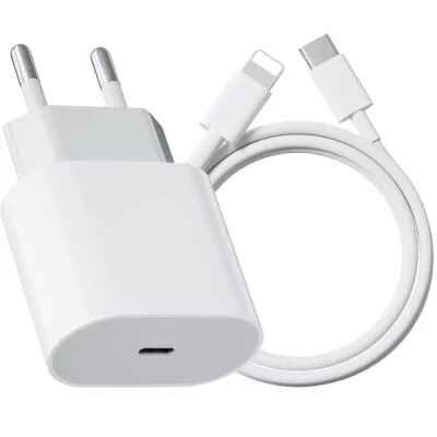 Chargeur USB-C avec câble Lightning