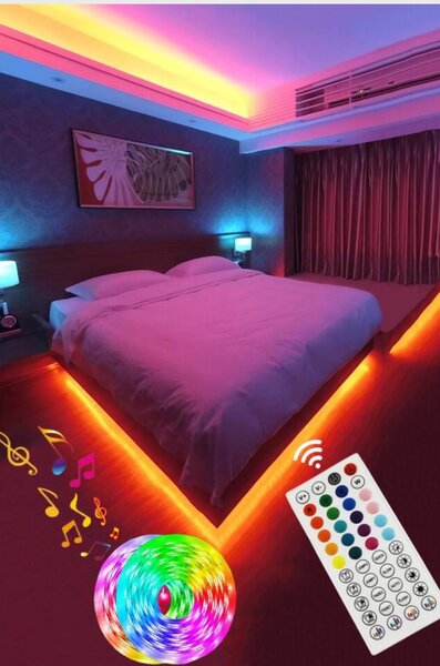 Ruban LED Multicolore Télécommande