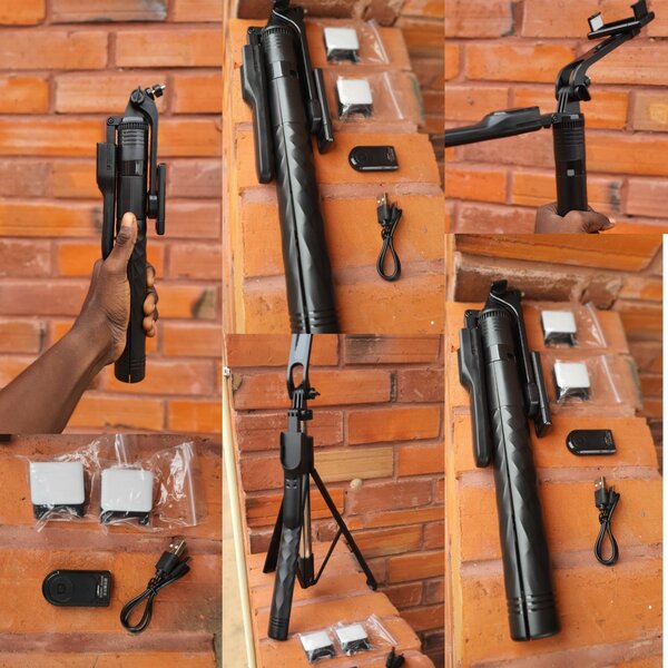 Long Tripod/Selfie Stick with led light and Bluetooth