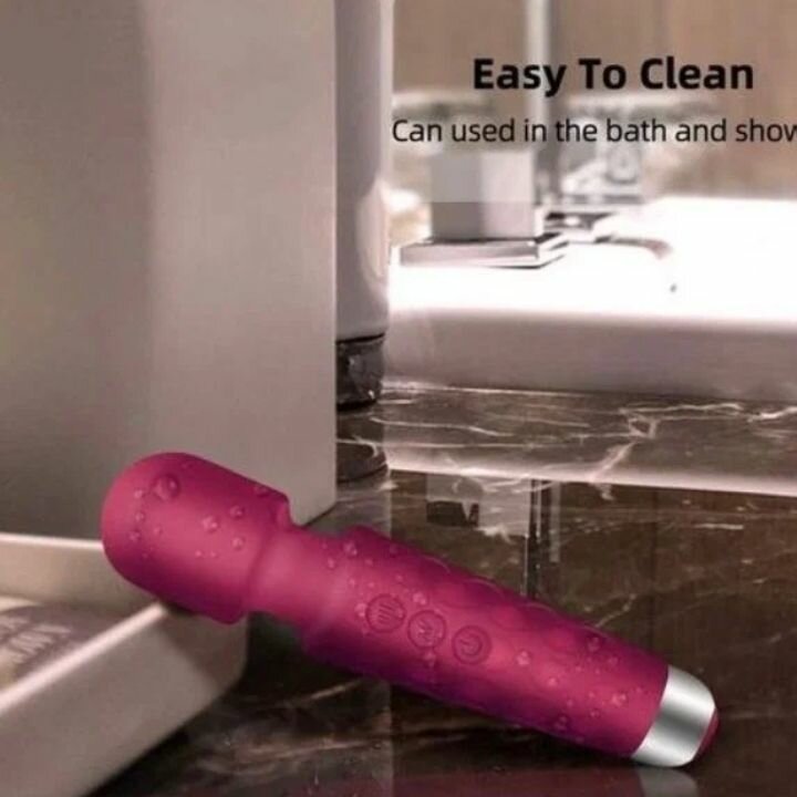 Vibromasseur Étanche Rechargeable