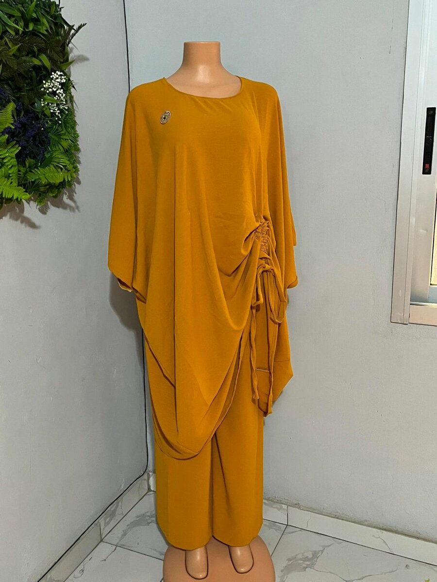 Ensemble élégant en mousseline