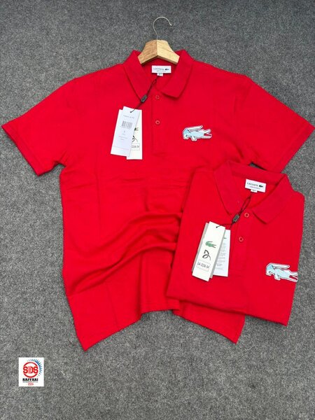 Polo classique rouge homme