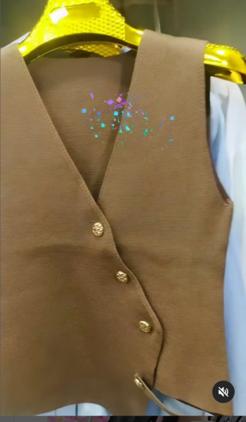 Классическая жилетка, коричневый