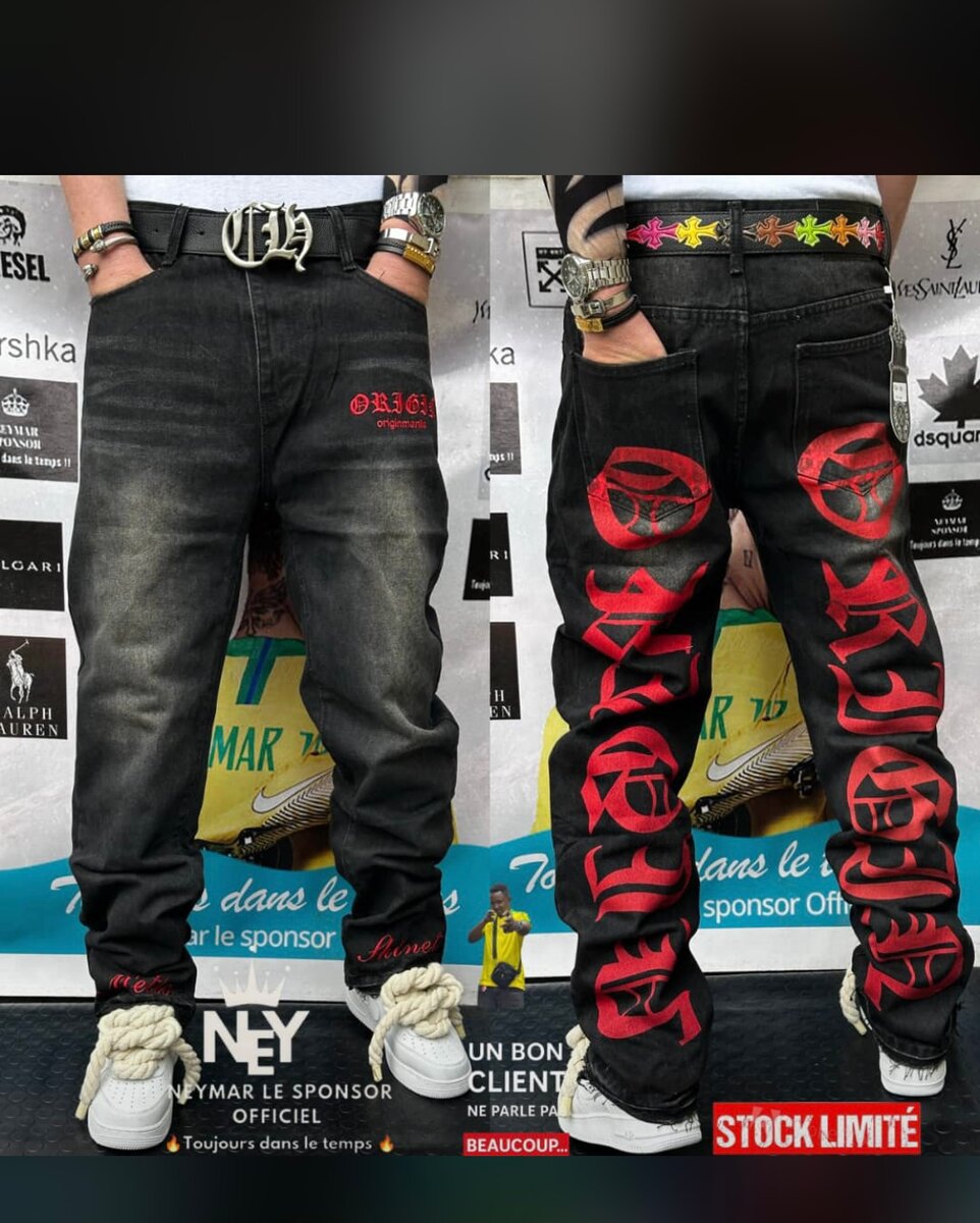 Jeans homme streetwear