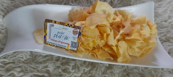 Chips d'igname Croquants