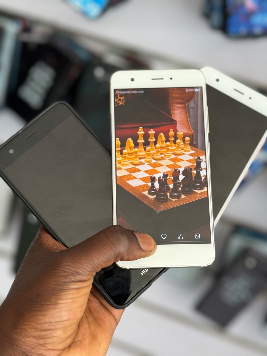 iPhones and androids