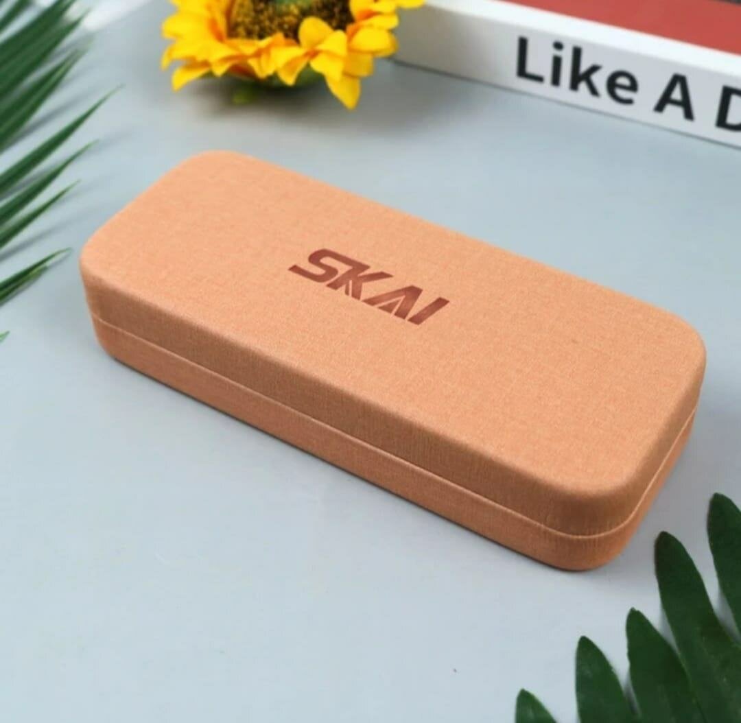 Étui à lunettes élégant