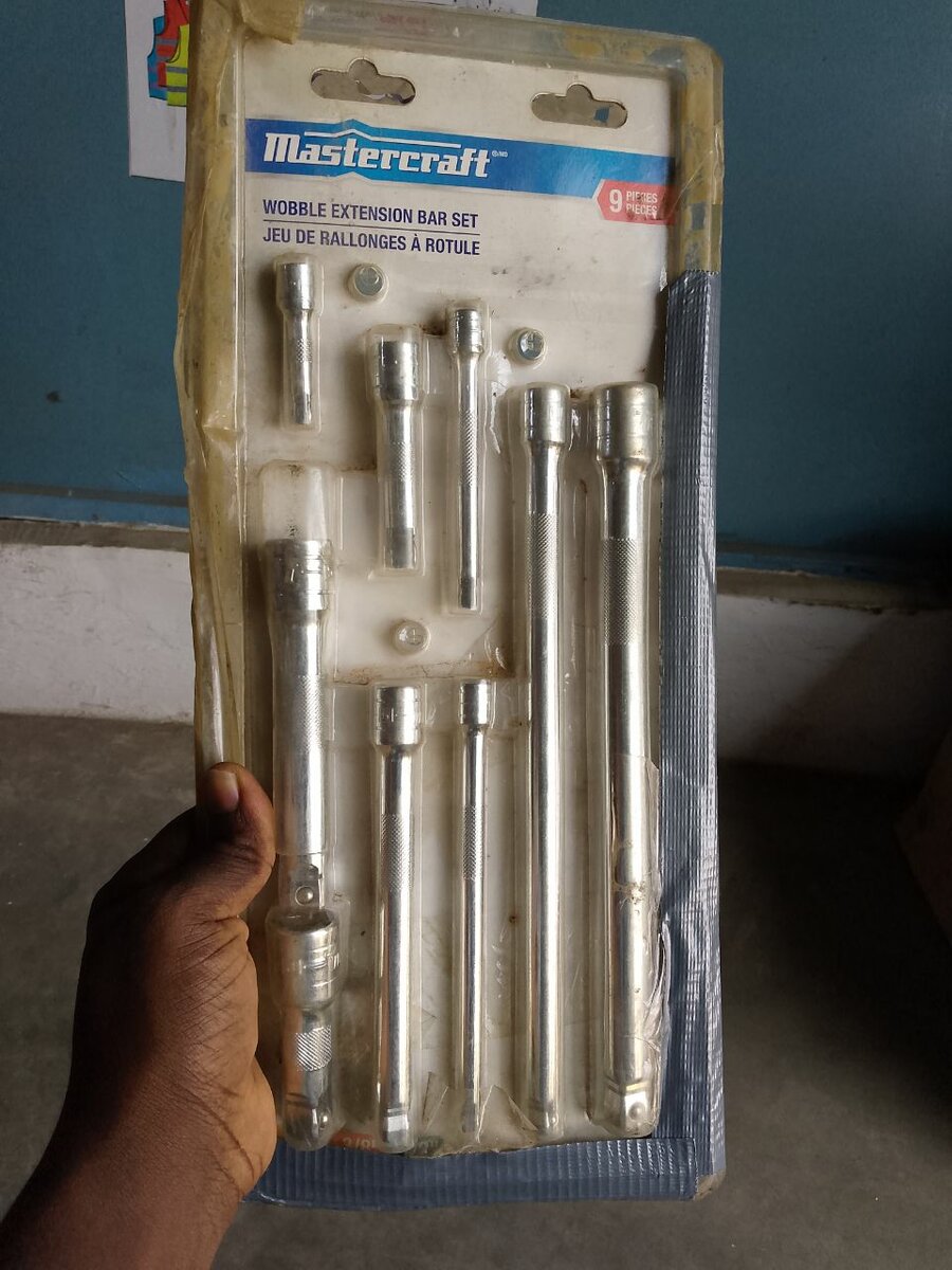 9pcs Extension Bar Set MasterCraft brand