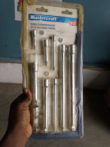 9pcs Extension Bar Set MasterCraft brand
