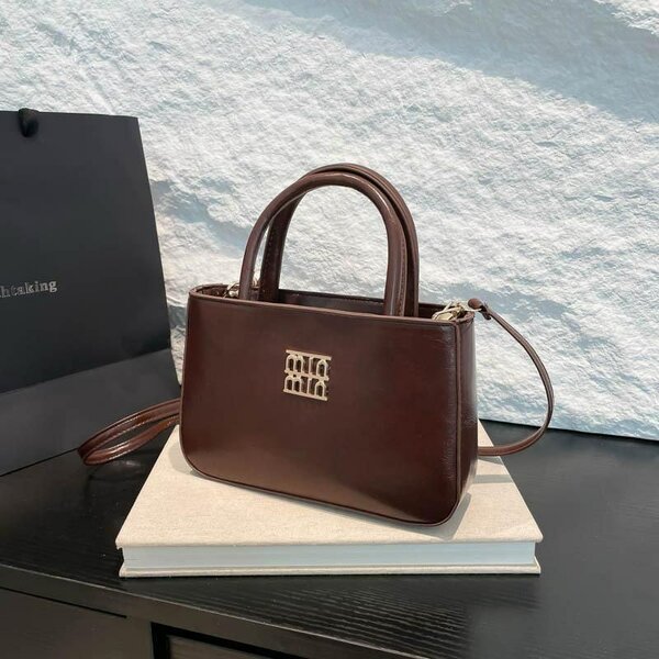 Sac en semi-cuir