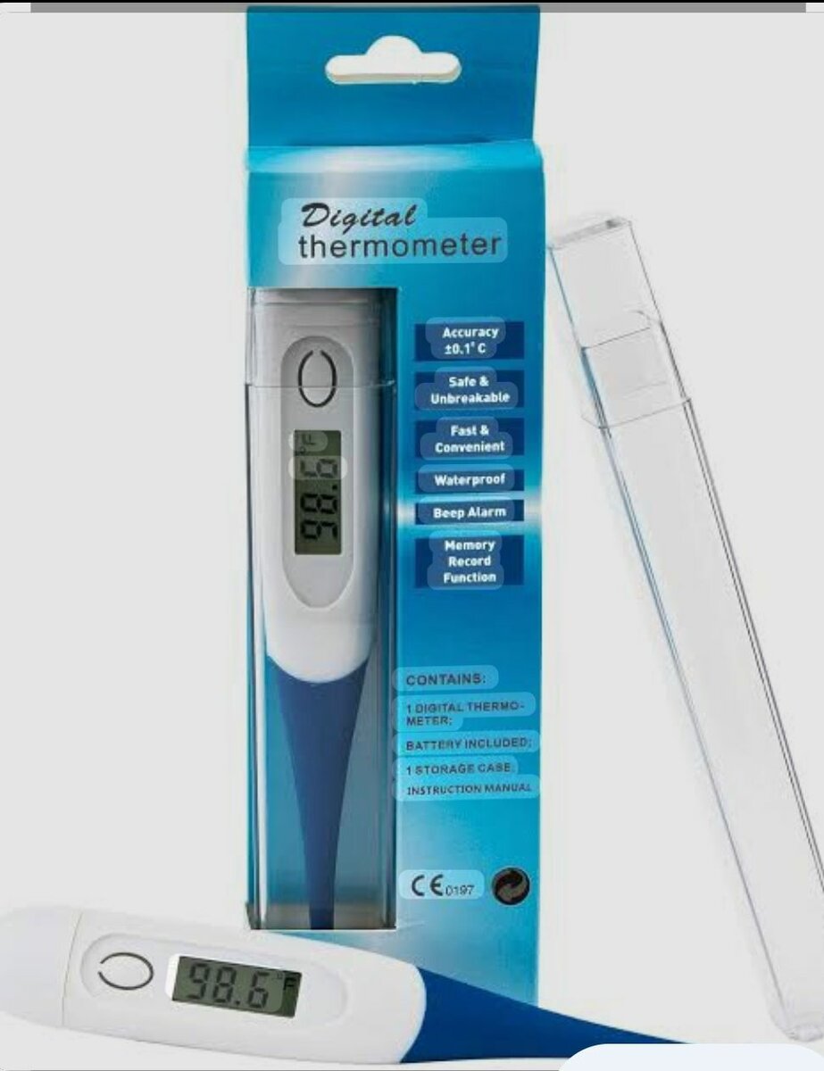 Thermomètre numérique bébé