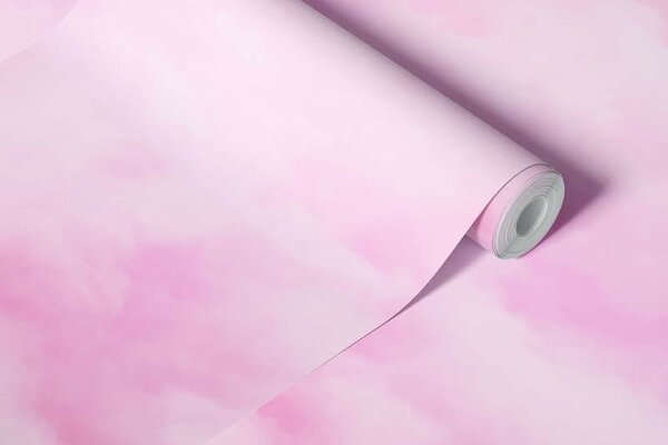 Papier Peint Nuages Roses