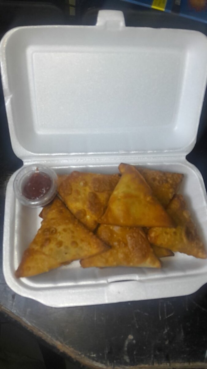 10 Samoussa au poulet+sauce