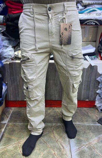 Pantalons cargo décontractés homme
