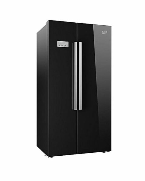 BLACK BEKO SIDE BY SIDE REFRIGERATOR