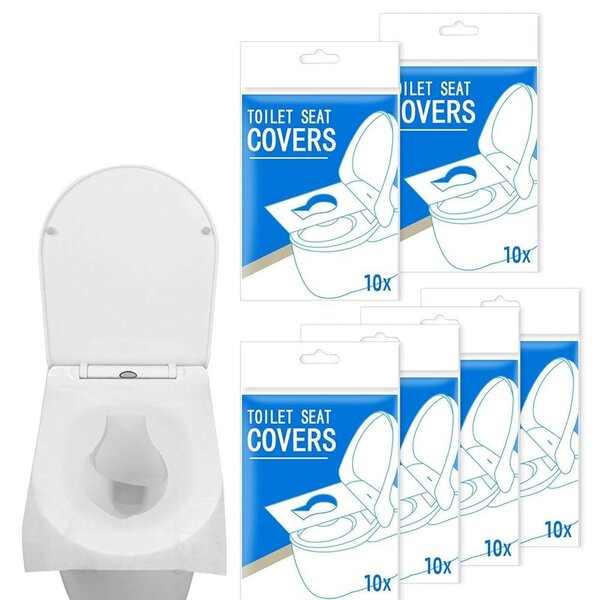 Protège siège wc 10 pièces
