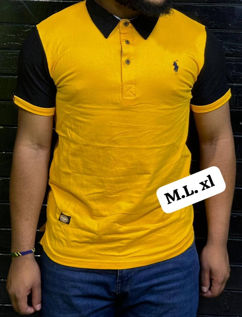 T-shirt jaune