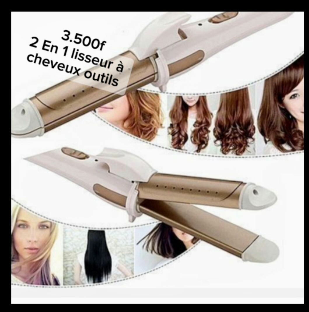 Fer à boucler et à lisser