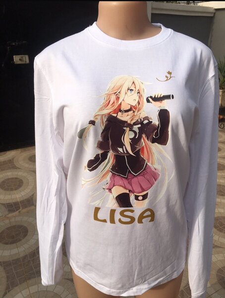 Scripted/Pictured Long sleeve Tee