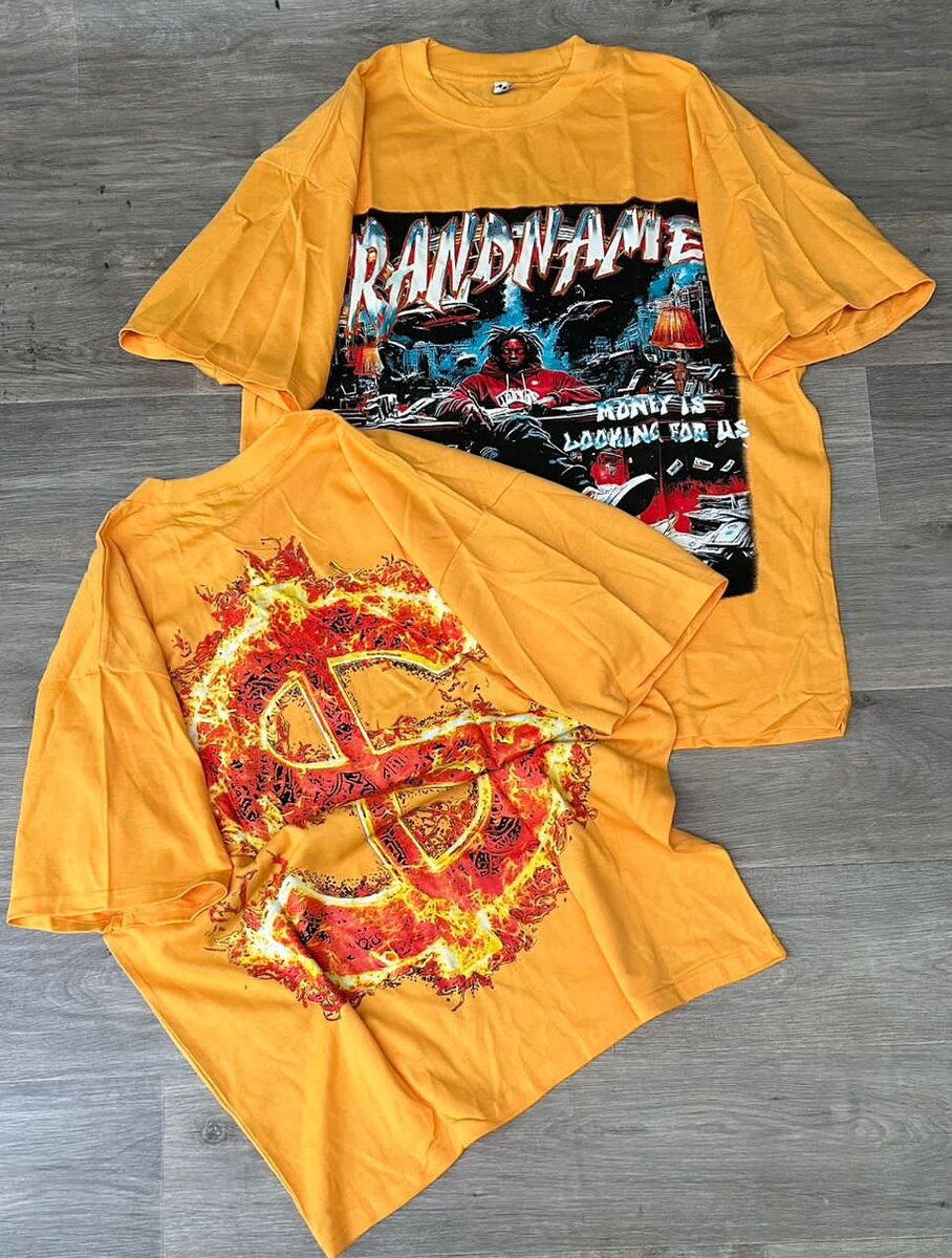 T-shirt graphique distinctive