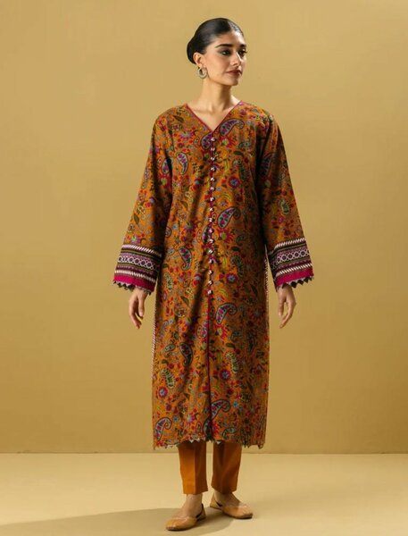 Morbagh 2pc unstitch khaddar suit