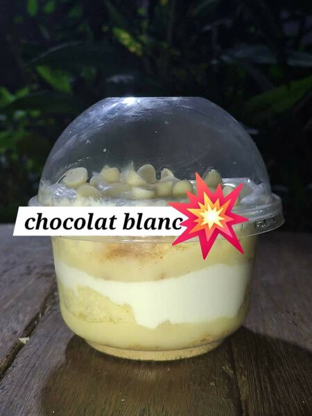 Layercups chocolat blanc