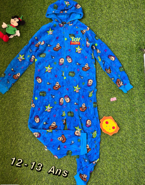 Combinaison "Toy Story. Bleu" chaud 12-13 ans