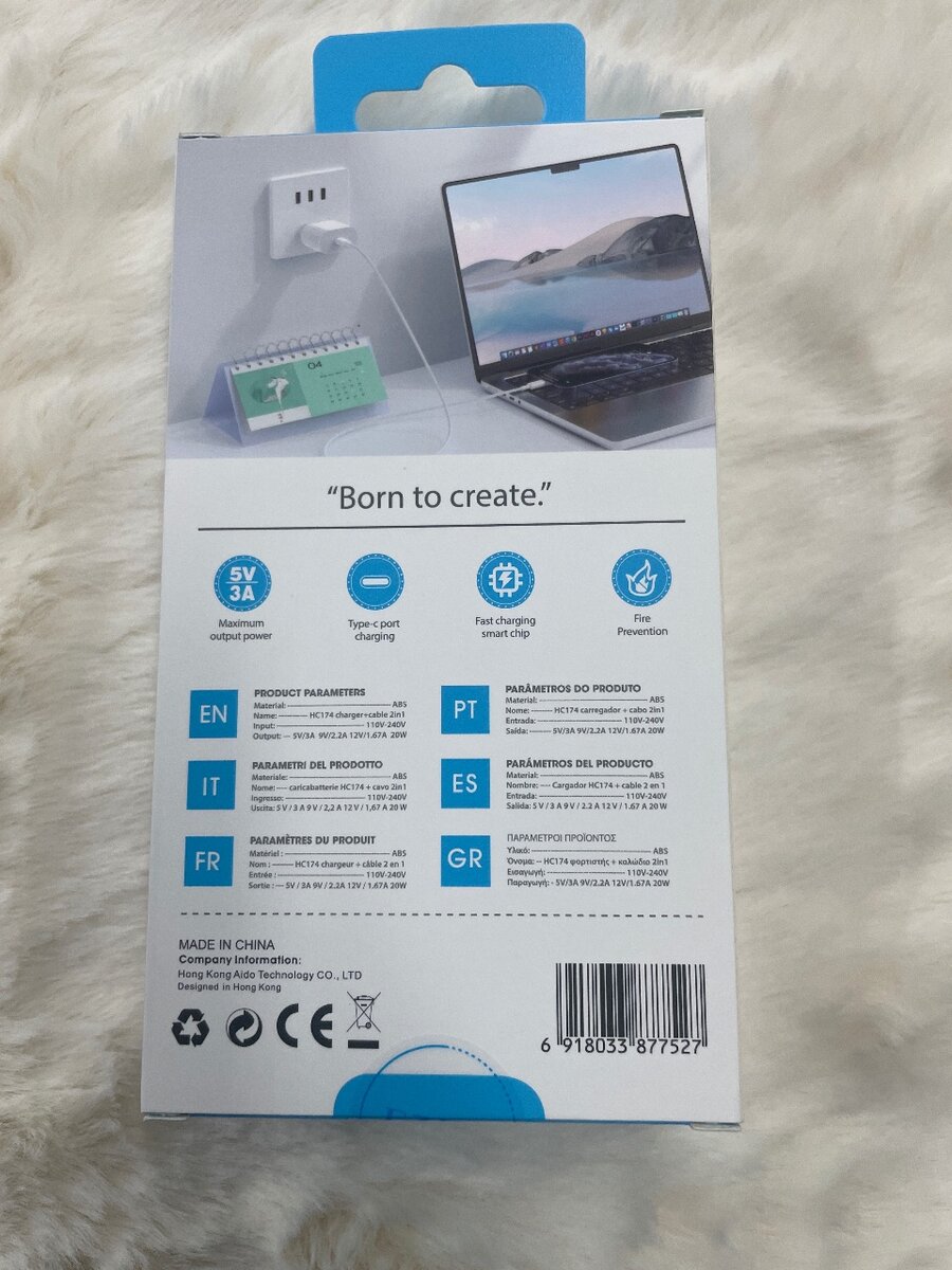 Chargeur de téléphone type c