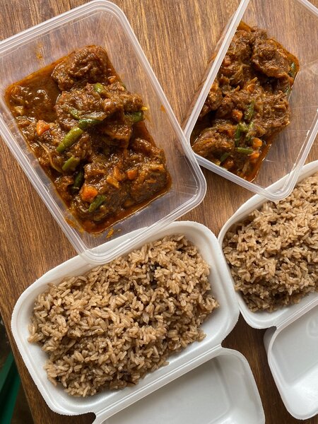 Riz aux champignons noirs