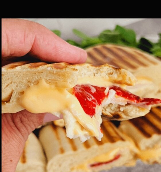 Délicieux Pagnini au fromage