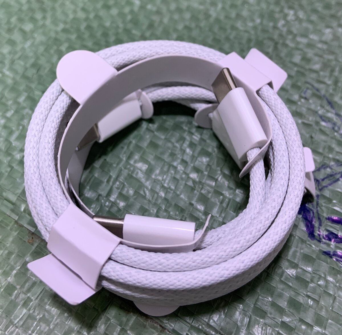 Câble USB-C tressé robust