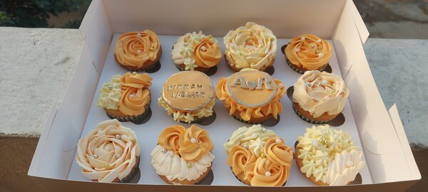Customized cupcake