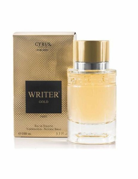 Parfum writter gold
