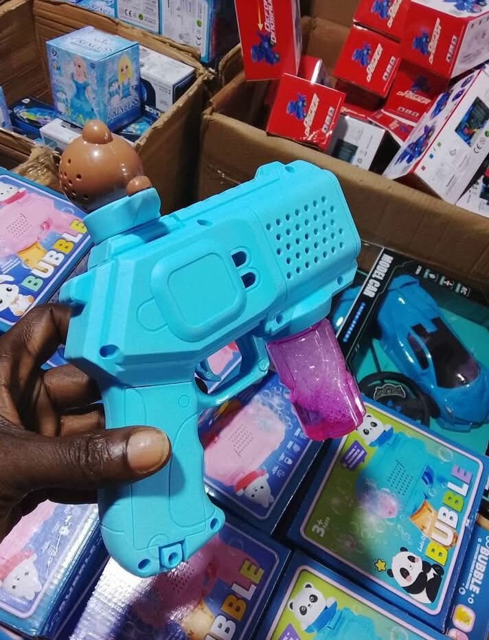 Pistolet à bulles électrique