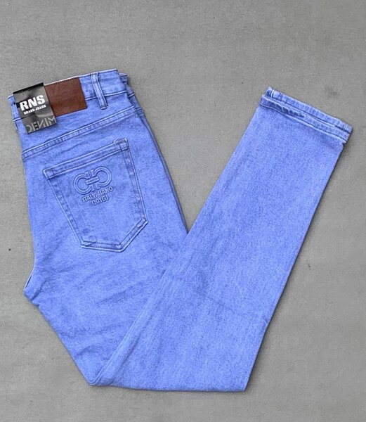 Jean bleu denim confortable